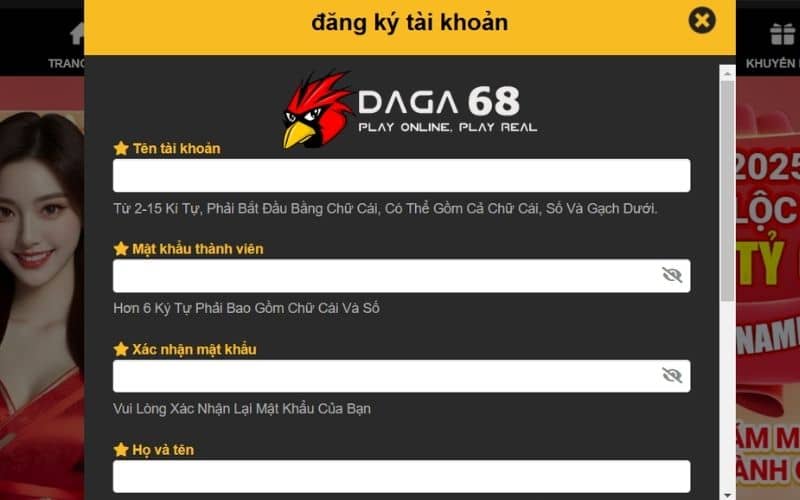 Người chơi chỉ được phép đăng ký 1 tài khoản duy nhất Người chơi chỉ được phép đăng ký 1 tài khoản duy nhất